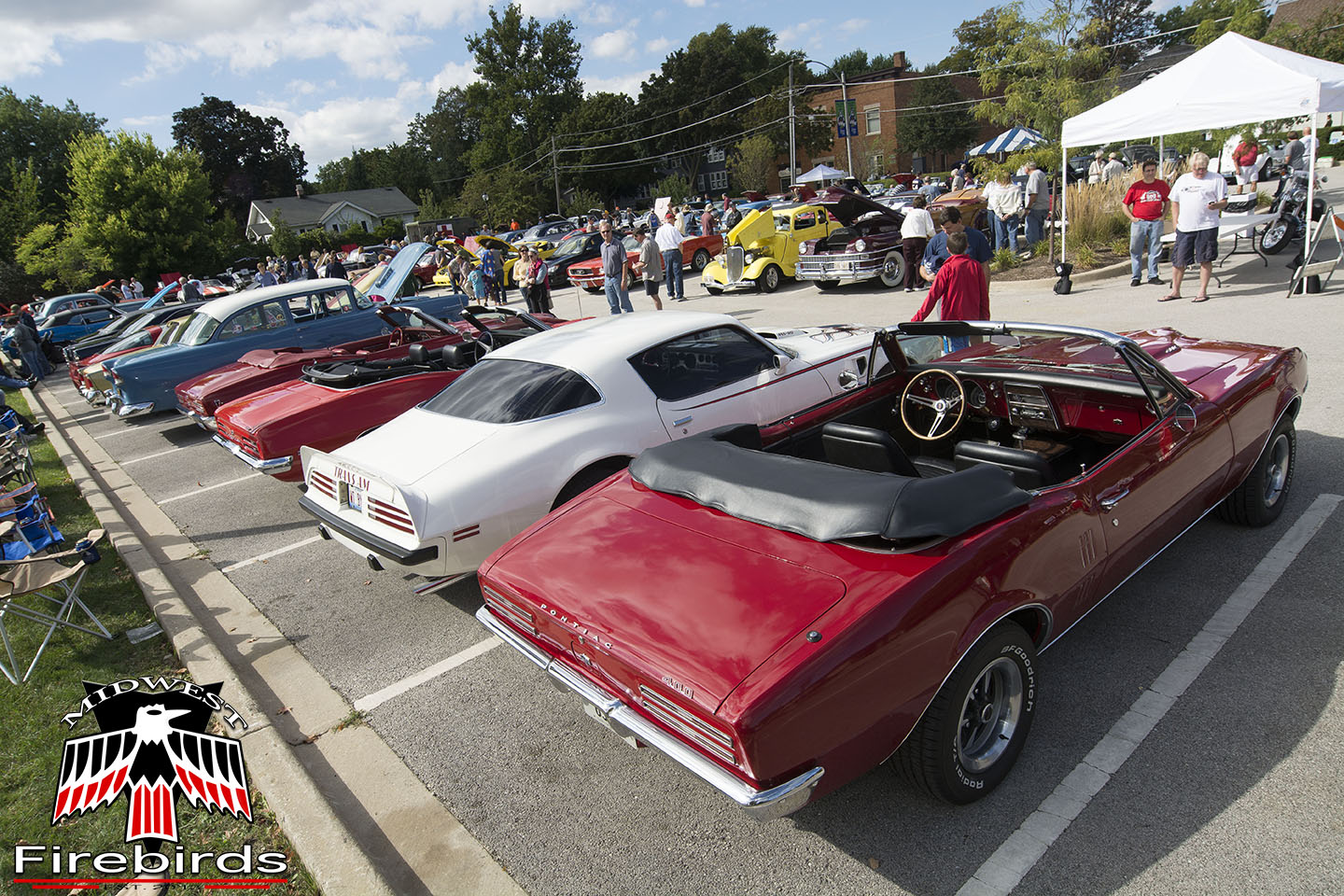 The MWF club cruised to the Motoring at the Musuem car show in Arlington Heights, IL.
