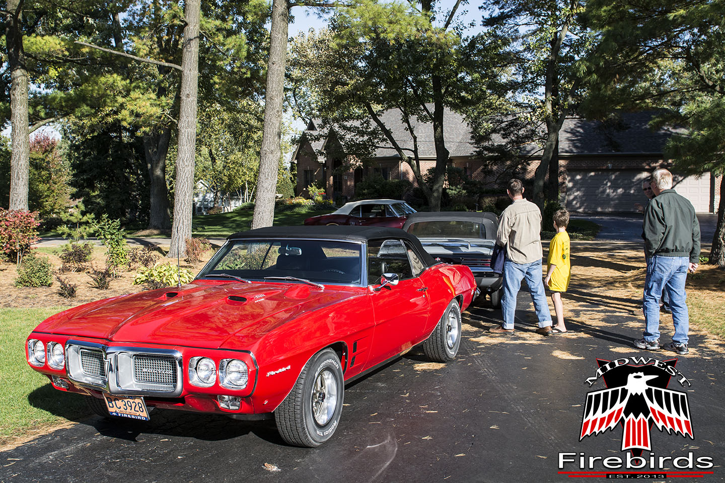 First generation Pontiac Firebirds particpating in the first annual Midwest Firebird Club's Fall Colors Cruise to Lake Geneva, WI.