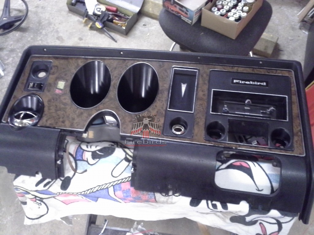 This dashboard is from a 1969 Firebird.