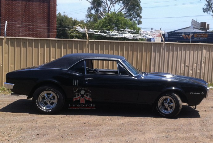 This 1967 Pontiac Firebird was purchased and shipped to Sydney, Australia.