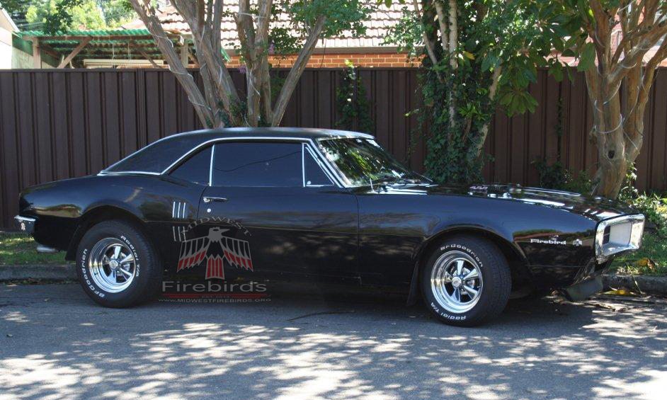 This 1967 Pontiac Firebird was purchased and shipped to Sydney, Australia.