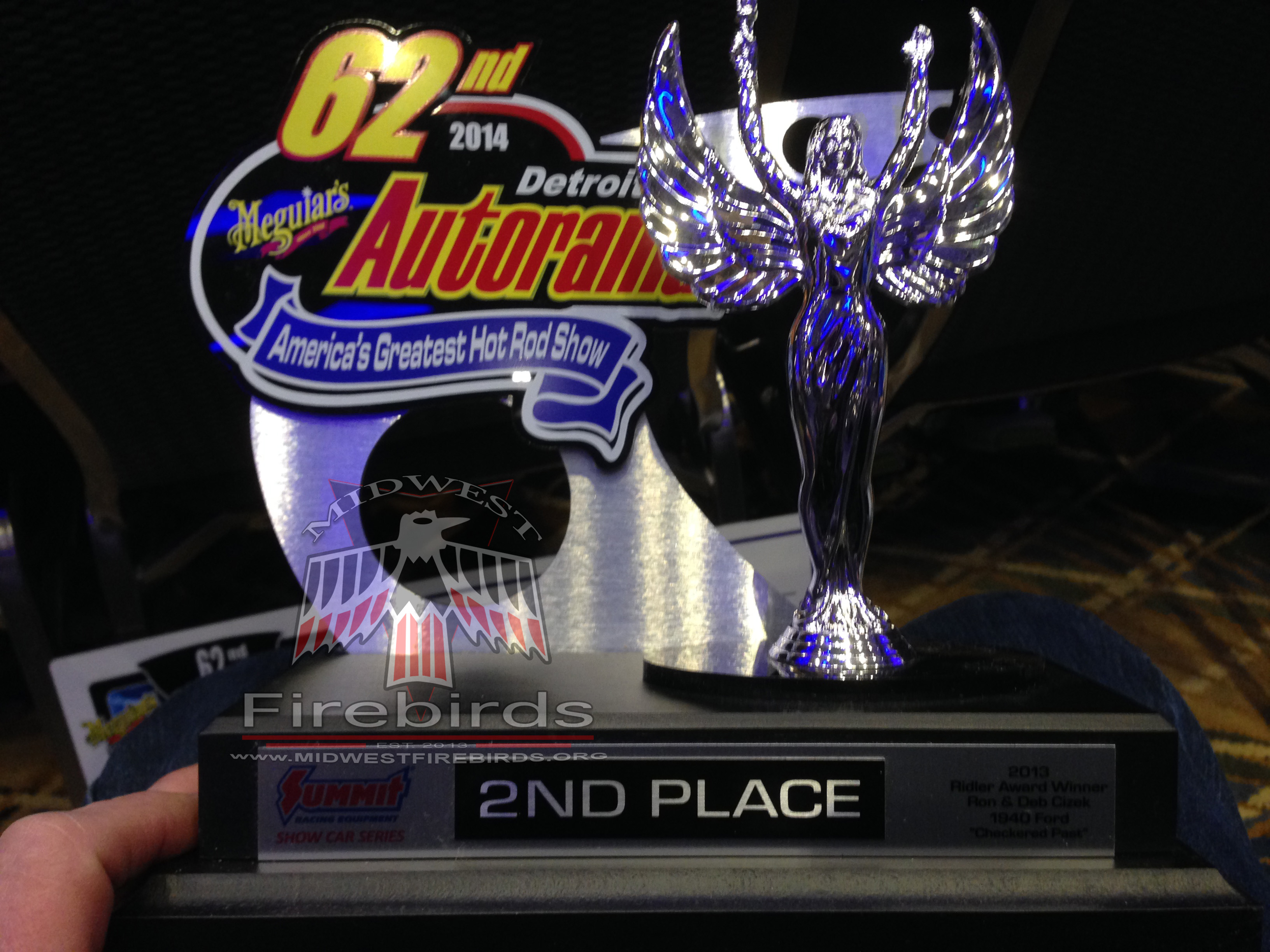 2014 Detroit Autorama trophy